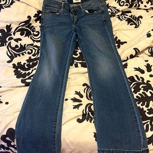 Boot cut jeans